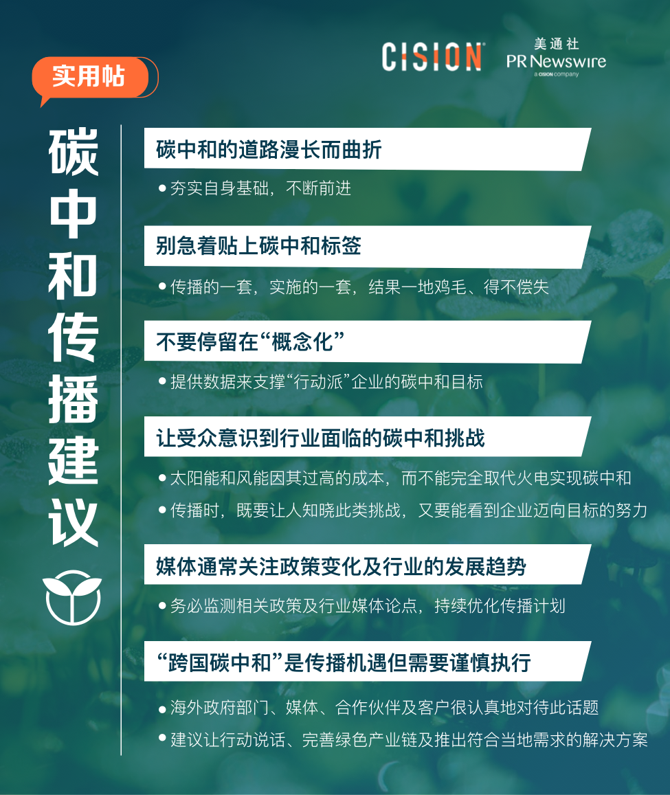 碳中和傳播建議 | “無意蹭熱點”地向世界講好低碳的故事
