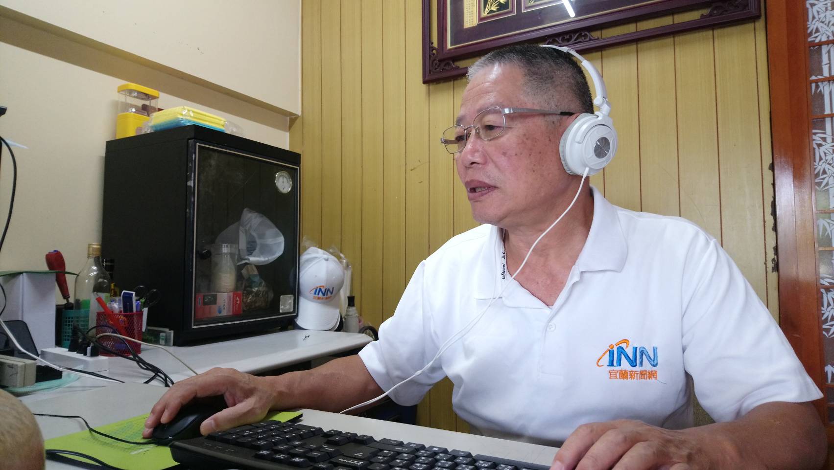 臺灣宜蘭新聞網社長	談社區紙媒走至網媒時代